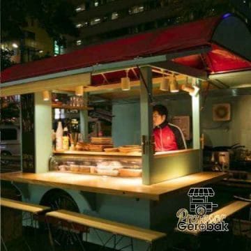 Gerobak Unik Angkringan Modern Fasilitas Lengkap
